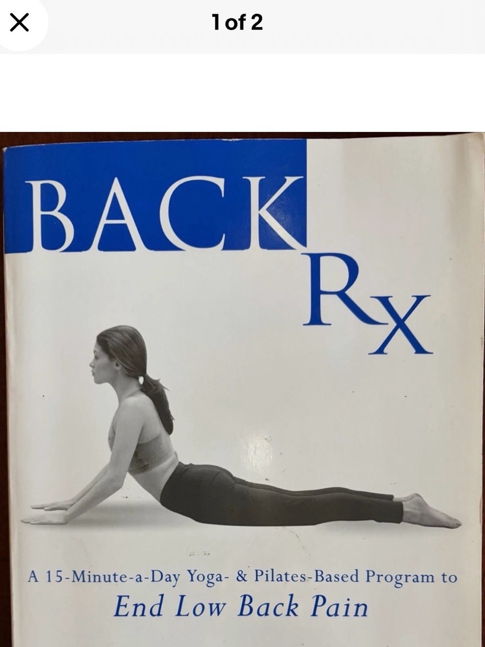 Back RX End Low Back Pain - Picture 1 of 2